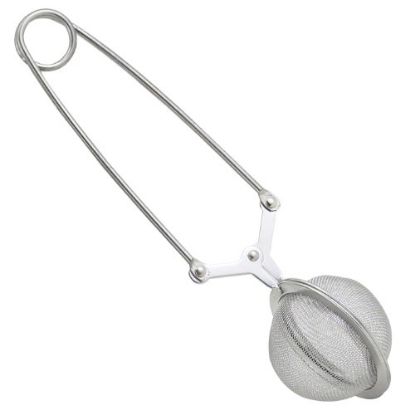 Picture of Snap Mesh Tea-ball Stainless-steel 2"