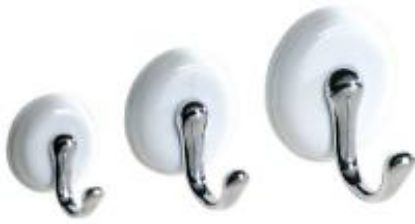 Picture of Hooks Self-Adhesive White/Chrome