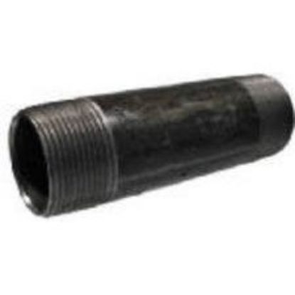 Picture of Black-Steel Pipe-Nipple 4" x 6"