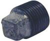 Picture of 2 Galvanized Steel Cored-Plug Square-Head