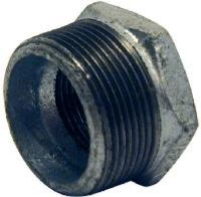 Picture of 1-1/2" X 1 Galvanized Steel Hex-Bushing