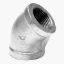 Picture of Galvanized Steel Elbow 45° - 1/4"