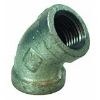 Picture of Galvanized-Plumbing Malleable-Iron Galvanized-Finish Elbow 45° 2"