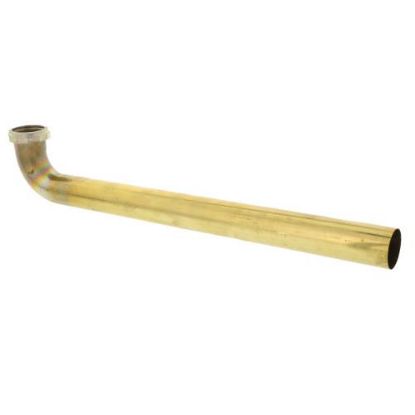 Picture of Tubular-brass Waste-bend Slip-joint Rough-brass 1-1/2" X 18"