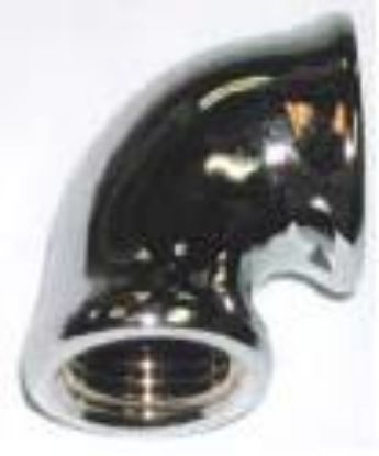 Picture of Chrome 90°-Elbow 1/2" x 3/8"