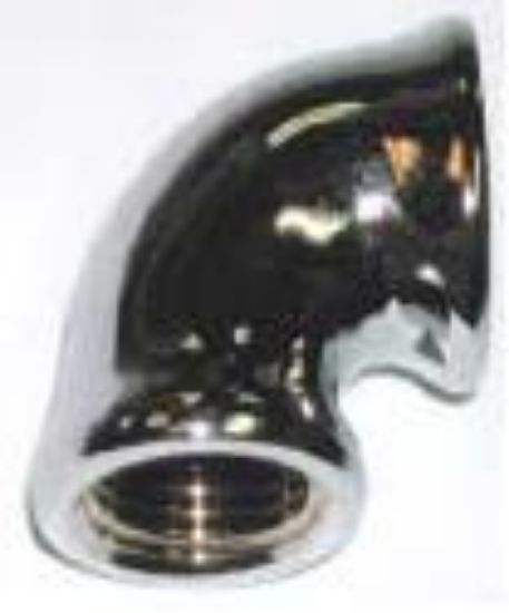 Picture of Chrome 90°-Elbow 1/2" x 3/8"