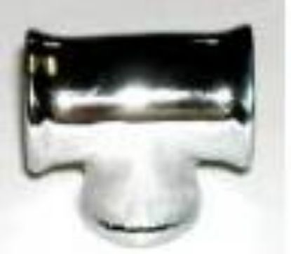 Picture of Chrome Straight-Tee 3/8"