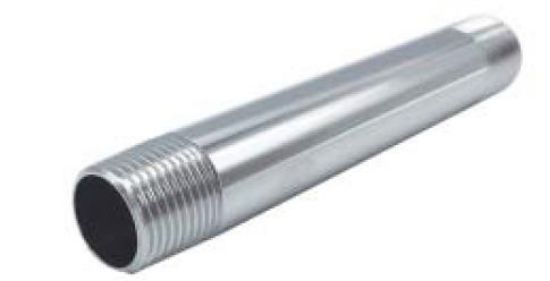 Picture of Chrome-Plated Nipple 3/8" x 7"