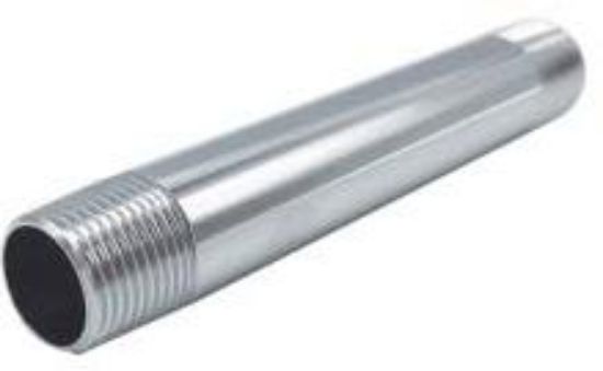 Picture of Pipe-Nipple Chrome-Plated 3/8" x 8"