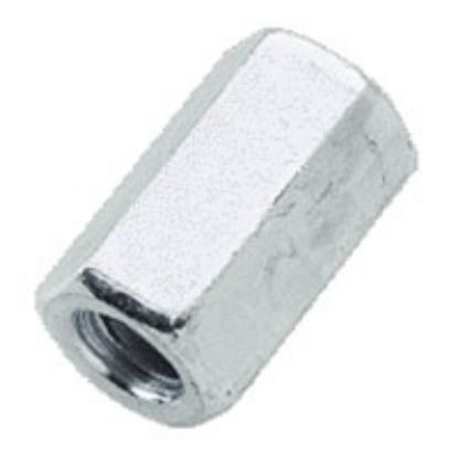 Picture of Rod-Coupling Coupling-Nut Threaded-Rod Mild-Steel 1/2"-13