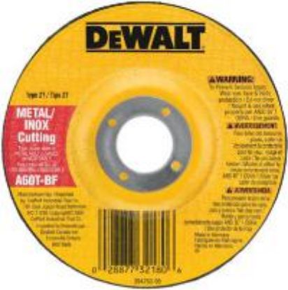 Picture of 4" X .045" X 5/8" Ferrous And Stainless Metal Thin Cutting-Disc Dcw