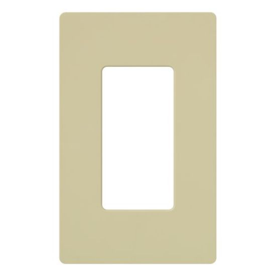 Picture of Screw-less Single Gang Ivory Wall-Plate