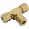 Picture of Compression-tee Brass Cmp X Cmp X Cmp 3/8"