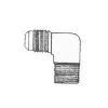 Picture of 409 1/4 X 1/4 ELBOW Flare X MPT