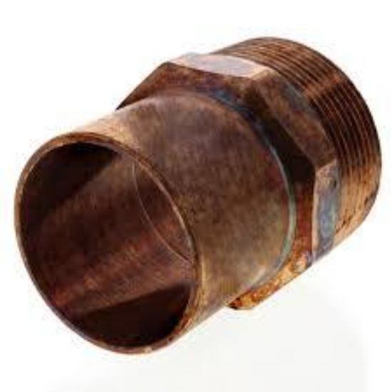 Picture of Wrot-copper Pressure-rated Male-adapter Ftg X M 1.500"