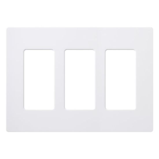 Picture of Screw-Less White Wall-Plate