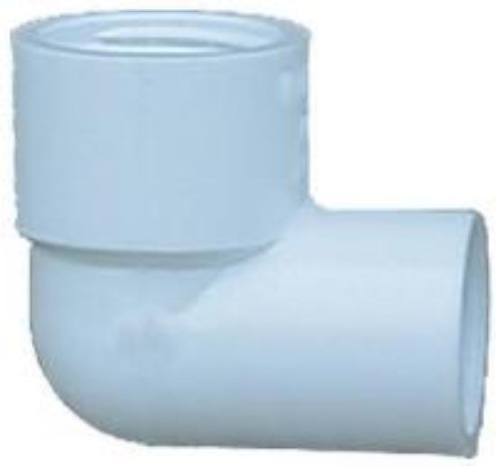 Picture of 3/4" X 1/2" 90° REDUCING Elbow S X FPT Schedule-40 PVC