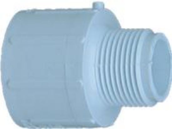 Picture of PVC-Plumbing Schedule-40 Male-Adapter S x MIP 3/4"