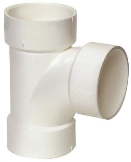 Picture of Sanitary-tee Pvc-plumbing Schedule-40 Dwv-rated 3"
