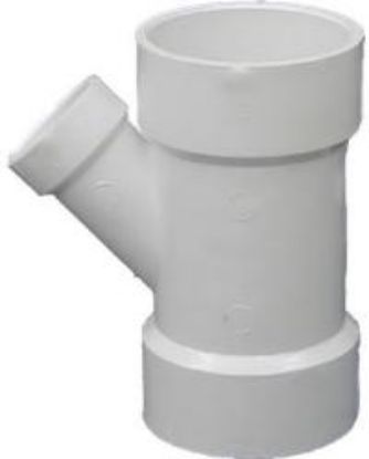 Picture of PVC-Plumbing Schedule-40 DWV-Rated 3 Wye