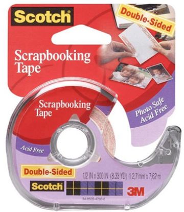 Picture of Scrapbooking-Tape 1/2" x 300"