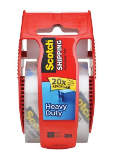 Picture of Packaging-Tape Super-Strength With Dispenser ClearX 66.6'