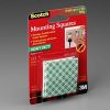 Picture of Mounting Squares 1" x 1" 2 Lb 48Pk