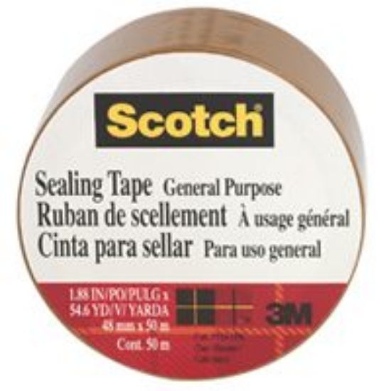 Picture of 3710 Tan Packaging-Tape x 50m 1/pk