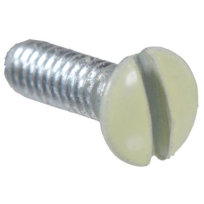 Picture of Wall-Plate-Screw 6-32 X 1/2" Ivory