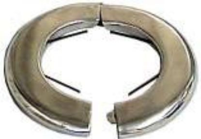 Picture of 5 IPS Floor-&-Ceiling Pipe-Escutcheon With-Spring