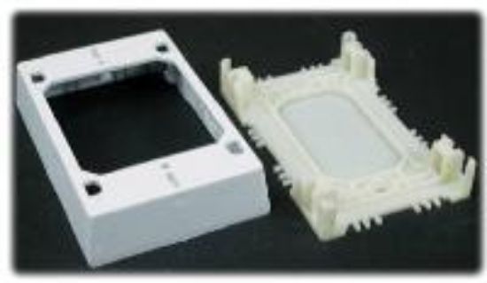 Picture of Single White Switch/Out Box