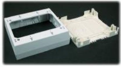 Picture of Switch/Outlet Box 2-Gang White