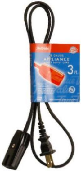Picture of Mini Appliance Power-Supply-Cord 3'