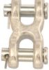 Picture of 1/4" Blue Double Clevis