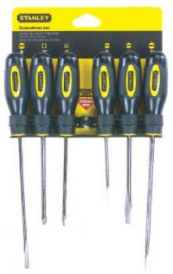Picture of 6-piece Fluted Screwdriver-set