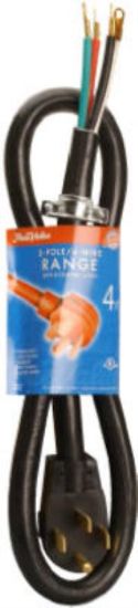 Picture of Range-cord 6/2 & 8/2 45-amps 120/240-volts Nema-14-50 4'