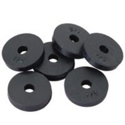 Picture of 21/32" O D Pink 3/8" Flat-Faucet-Washer Tube