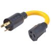 Picture of Extension-Cord 9" 20a-125v Adapter Nema L5-20p To 5-15r