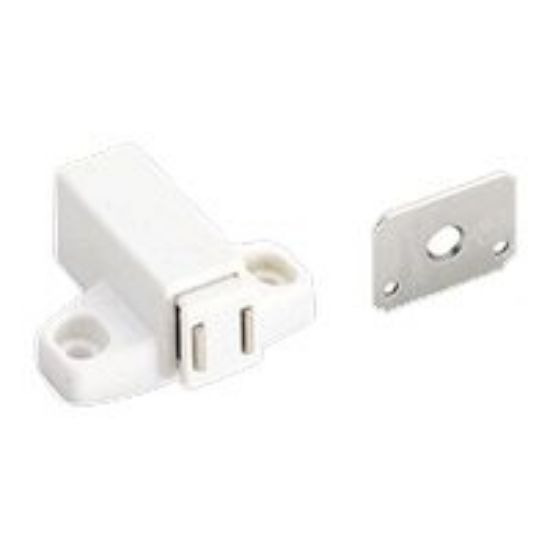 Picture of 1-3/4" White Touch Latch