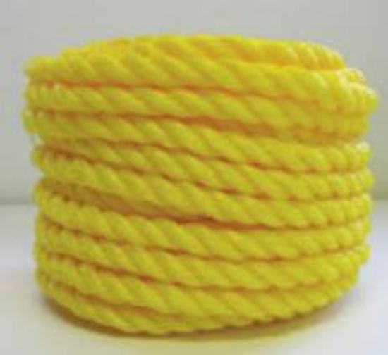 Picture of Polypropylene-Rope Yellow 3/8" x