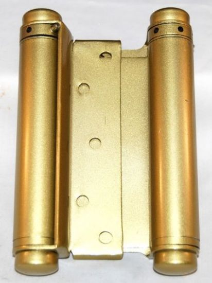 Picture of Door-Hinge Spring-Hinge Double-Acting 6" Bright-Brass