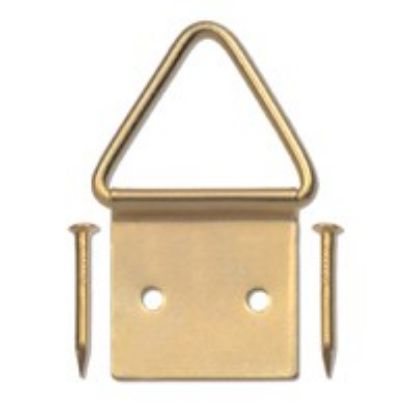Picture of Picture-Hanger Triangle Brass Medium