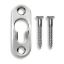 Picture of Picture-Hanger Key-Hole Zinc-Plated 2-Hole Flat Large