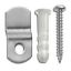 Picture of Metal Mirror Clips With-Screws & Anchors 1/8"