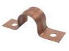 Picture of Pipe-strap 2-hole Copper 1"