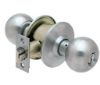 Picture of Lock-Set Store-room Ball-knob Grade-3 Stainless-steel