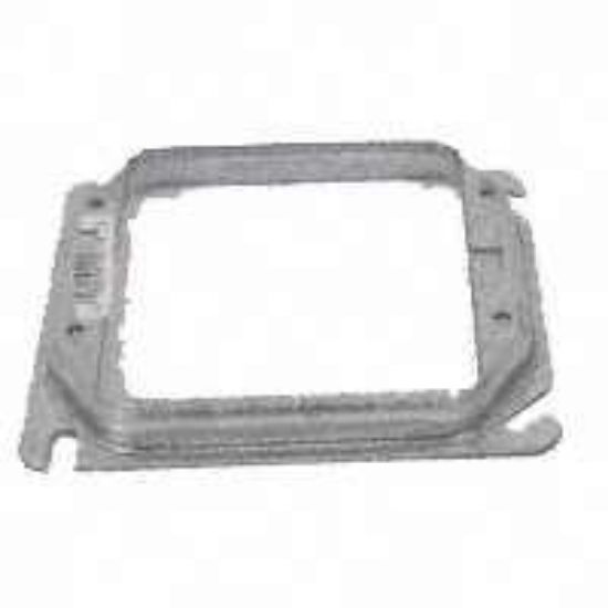 Picture of 4" Square Steel Electrical-Box-Cover 1/2" Rise