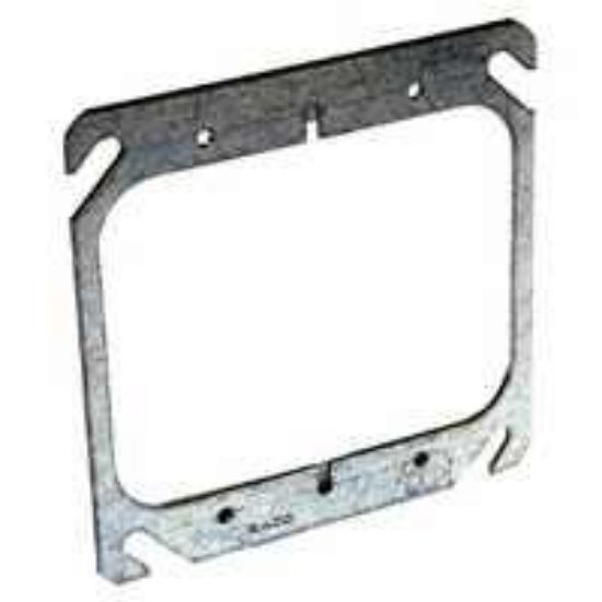 Picture of 4" Square Steel Electrical-Box-Cover Flat