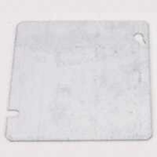 Picture of Electrical-Box-Cover Square Steel Flat Blank 4-11/16"