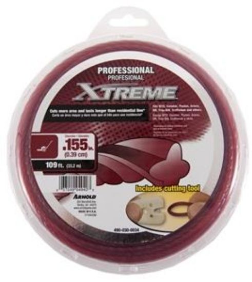 Picture of Trimmer-line Polymer Maroon 0.155" X 109'
